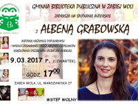 Spotkanie autorskie z Ałbeną Grabowską